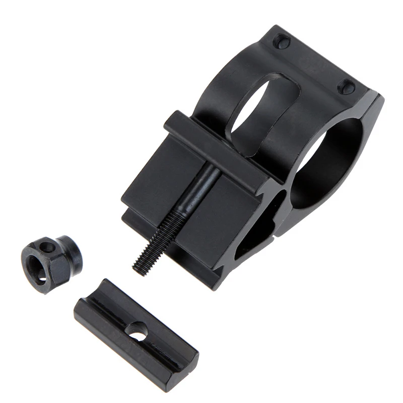 25.4mm Offset 20mm Picatinny Rail Mount for Flashlight Scope 45 Degree Scope Mount Adapter Hunting Gun Accessories