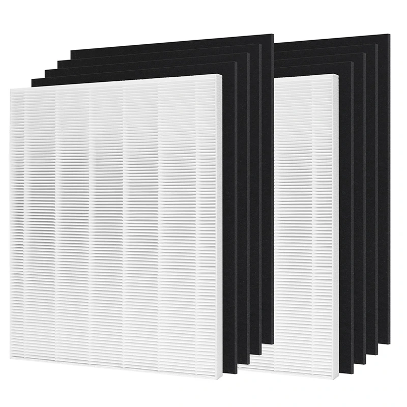 

True HEPA Filter Replacement For With Winix D480 Air Purifier,2 H13 Grade True HEPA And 8 Activated Carbon Filters