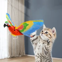 new simulation bird cat toy funny self hey hanging door automatic cat stick scratch rope eagle cat interactive toy cat supplies
