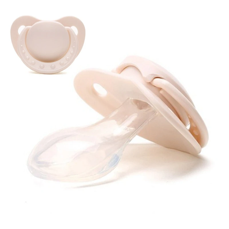 

Big Size Silicone Nipples Soft Safety Adult Children Pacifier Funny Dummy Pacifiers Food Grade Teether Teething Toys BPA Free