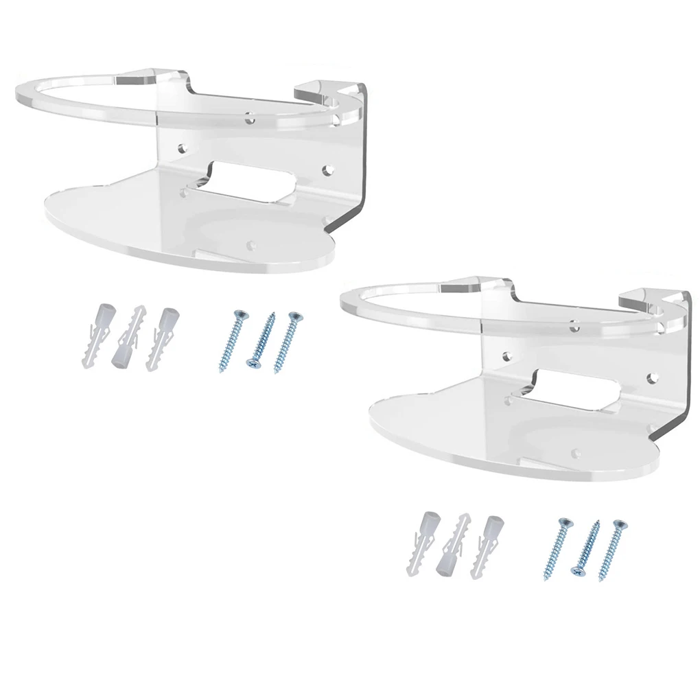 

1 Set Router Mount Acrylic Premium Material Handy Installation Smooth Surface Wall Mounting Bracket Multipurpose for Home