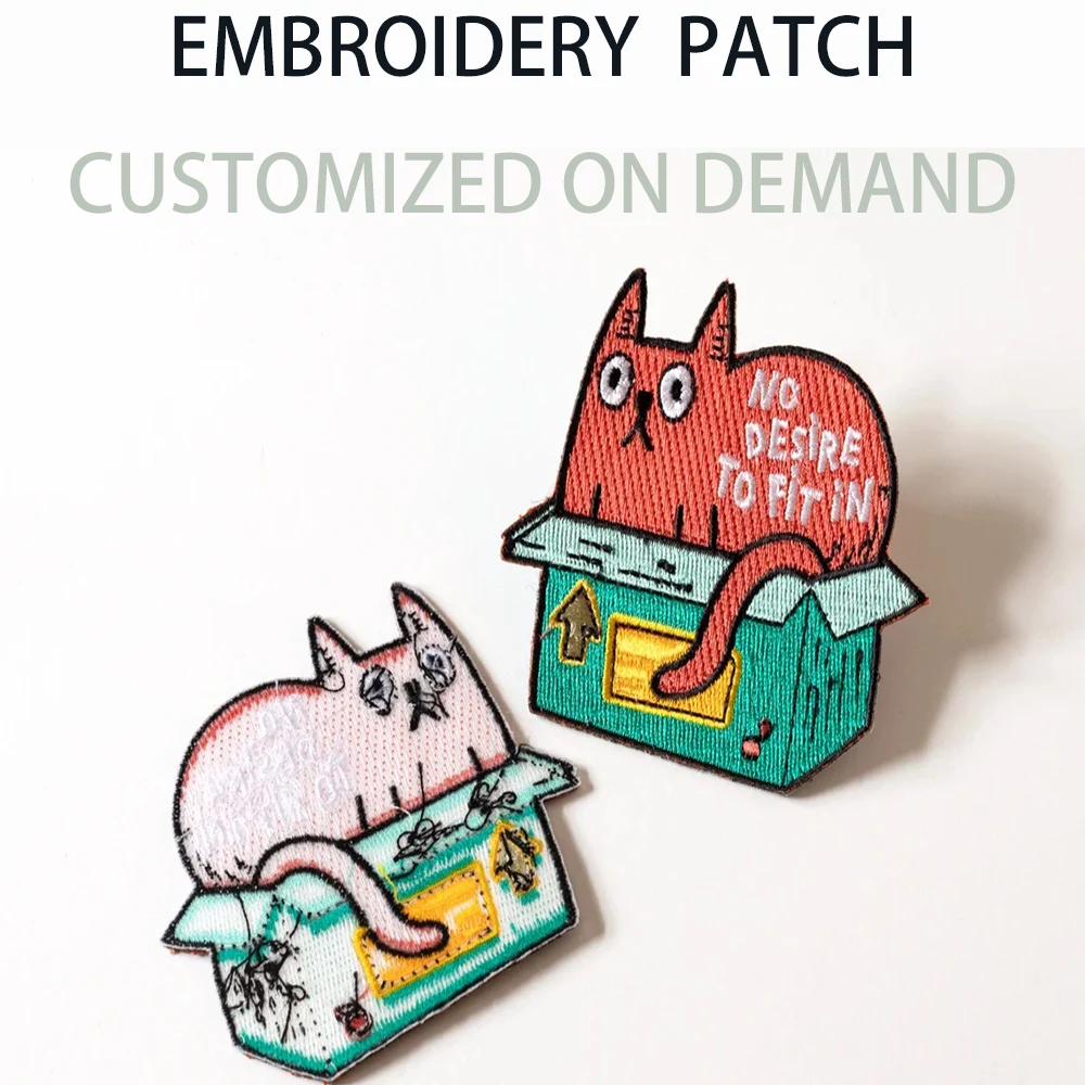 Нашивки с вышивкой на заказ вашим логотипом нашивка одежду значки