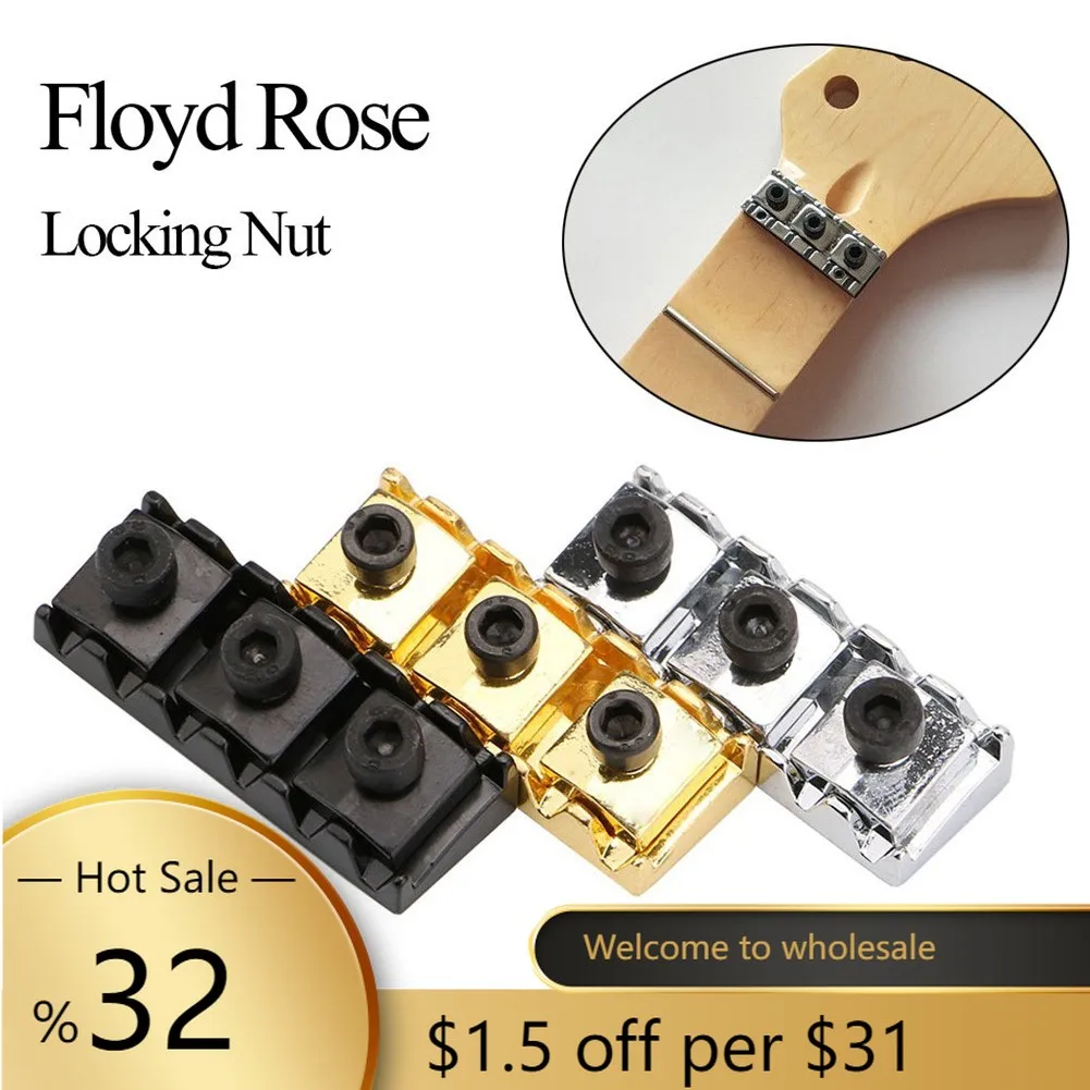 Гайка запорная для электрогитары 42 мм сменный струнный замок Floyd Rose Strat/сквиер