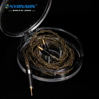 syrnarn shure srh 184014401540 upgrade headphone balance cable 2 53 54 4mm type c ios gold plated occ mixed headset wire