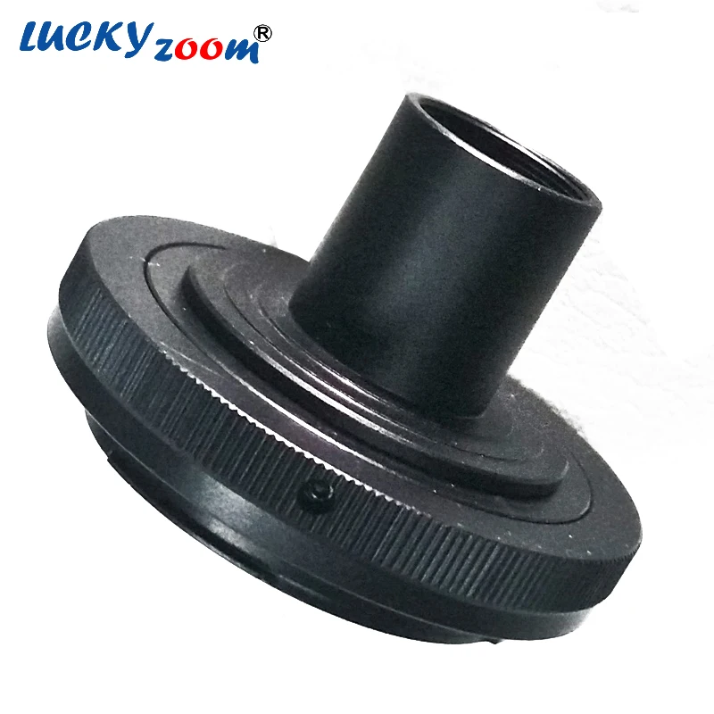 

Standard Metal Bayonet Mount Lens Adapter 23.2MM for Canon EOS or Digital SLR DSLR Cameras to Microscope and Telescope