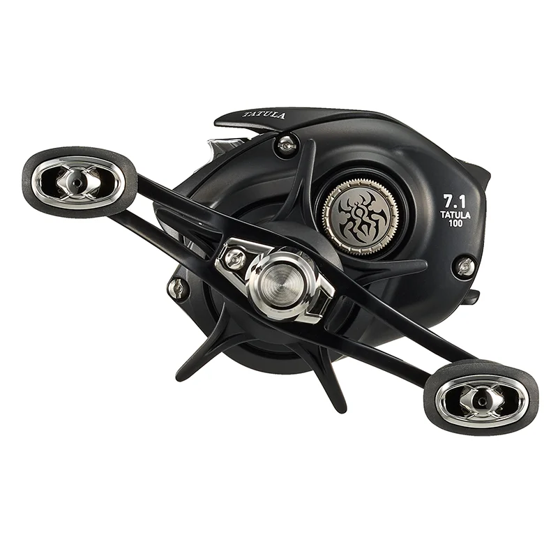 Фото DAIWA 2024 TATULA TW100 Рыболовная катушка Baitcast Reel 7 + 1BB Drag 5 кг TW100 для пресной воды и морской воды №4