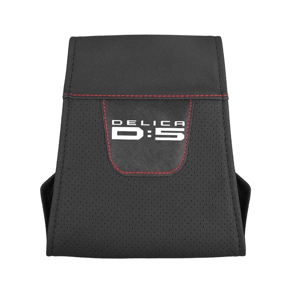 

1 шт. для Mitsubishi Delica D5, защитный чехол для подголовника автомобиля, чехол из искусственной кожи, чехол для подголовника автомобиля, автомобильные аксессуары