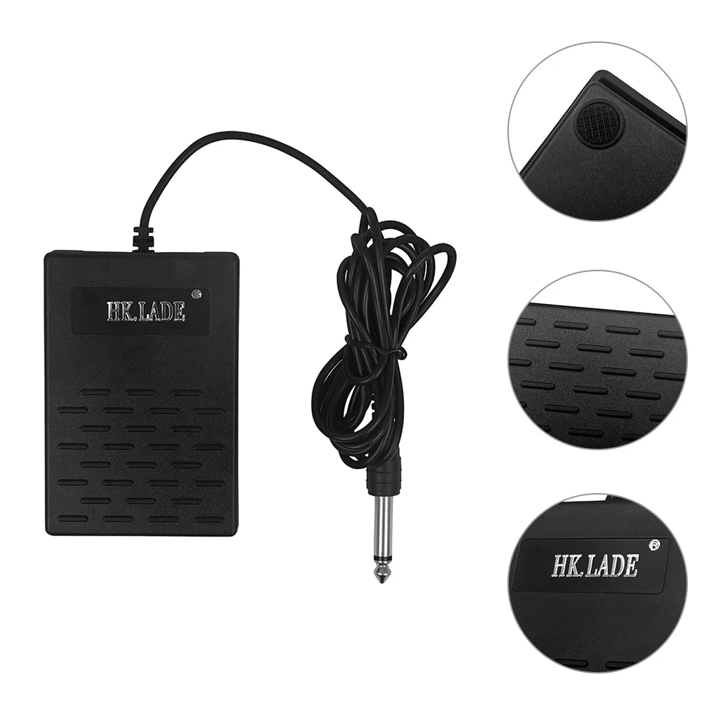 Sustain Pedal Piano Accessory Nonslip Electronic Keyboard Electric Guitar Damper Metal Abs Acoustic Amplifier