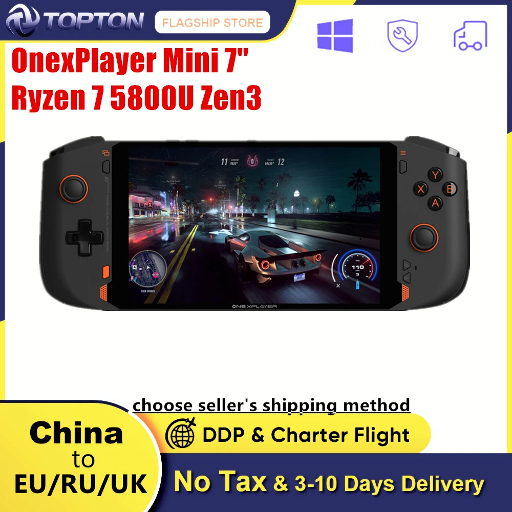 Оригинальный карманный мини-ноутбук OnexPlayer Mini AMD Edition Ryzen 7 5800U дюймов 1920*1200