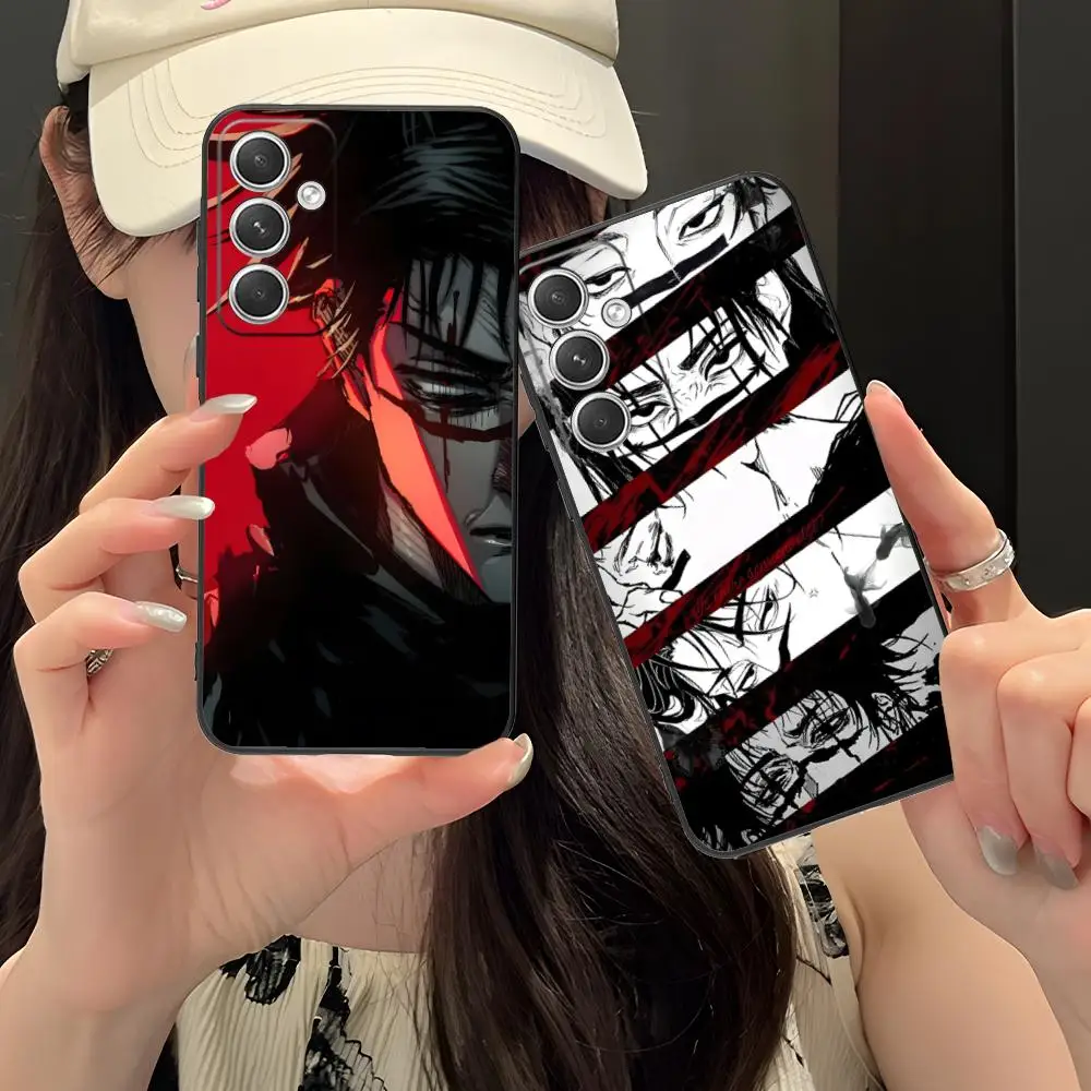 Фото Чехол для телефона Jujutsu Kaisen Choso для Samsung Galaxy S26 S25 S24 S23 S22 S21 S20 Note20 Plus FE Ultra, красочный, роскошный №5