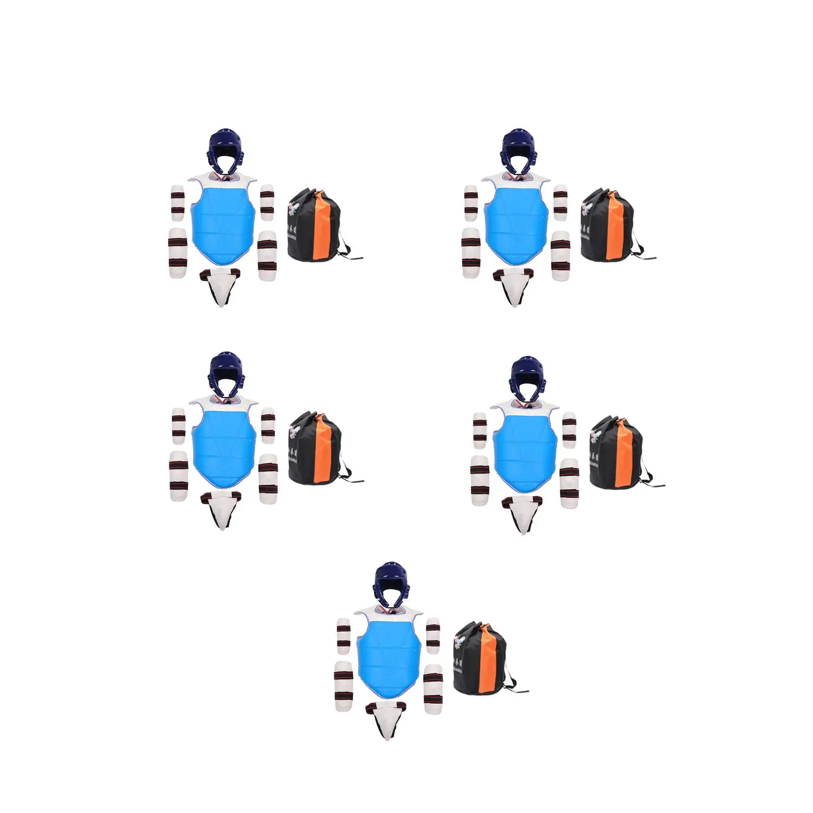 Набор защитных принадлежностей для тхэквондо мужчин протектор уха одежда карате