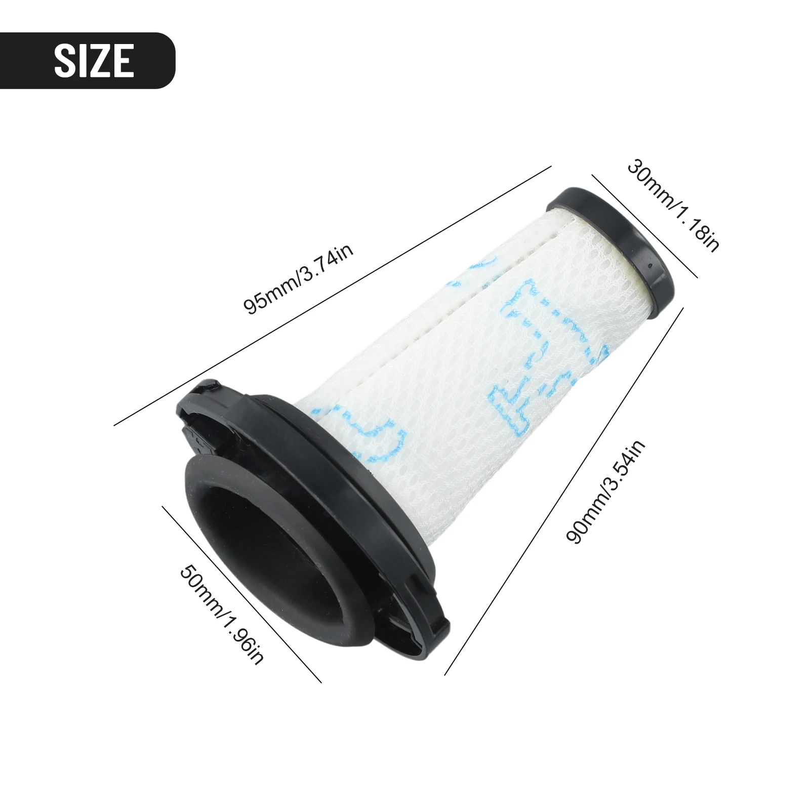 Сменные фильтры ZR 1/3 шт. 009010 Для X-Force 9.60 Запасные части для пылесоса NANO ESSENTIAL