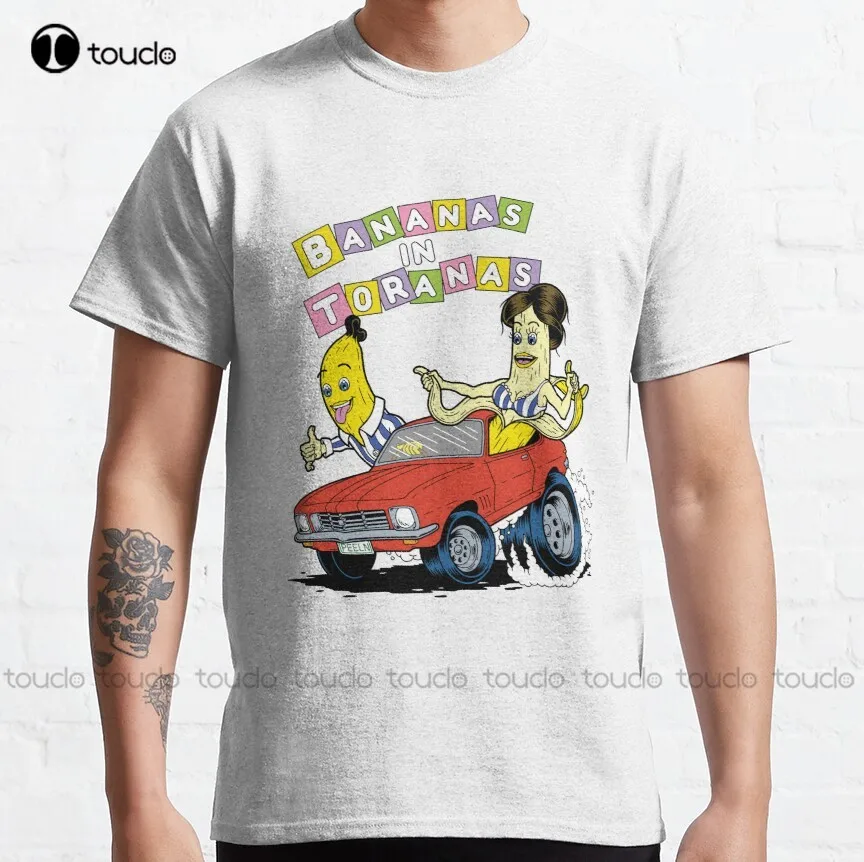 

Bananas In Toranas - 2 Australian Classics Classic T-Shirt Funny Tshirts Fashion Design Casual Tee Shirts Tops Hipster Clothes