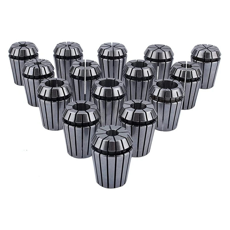 

15Pcs ER25 Collet Tool Precision Spring Collet Set 2-16Mm CNC Collet Chuck for Milling Lathe Tools and Spindle Motors-boom