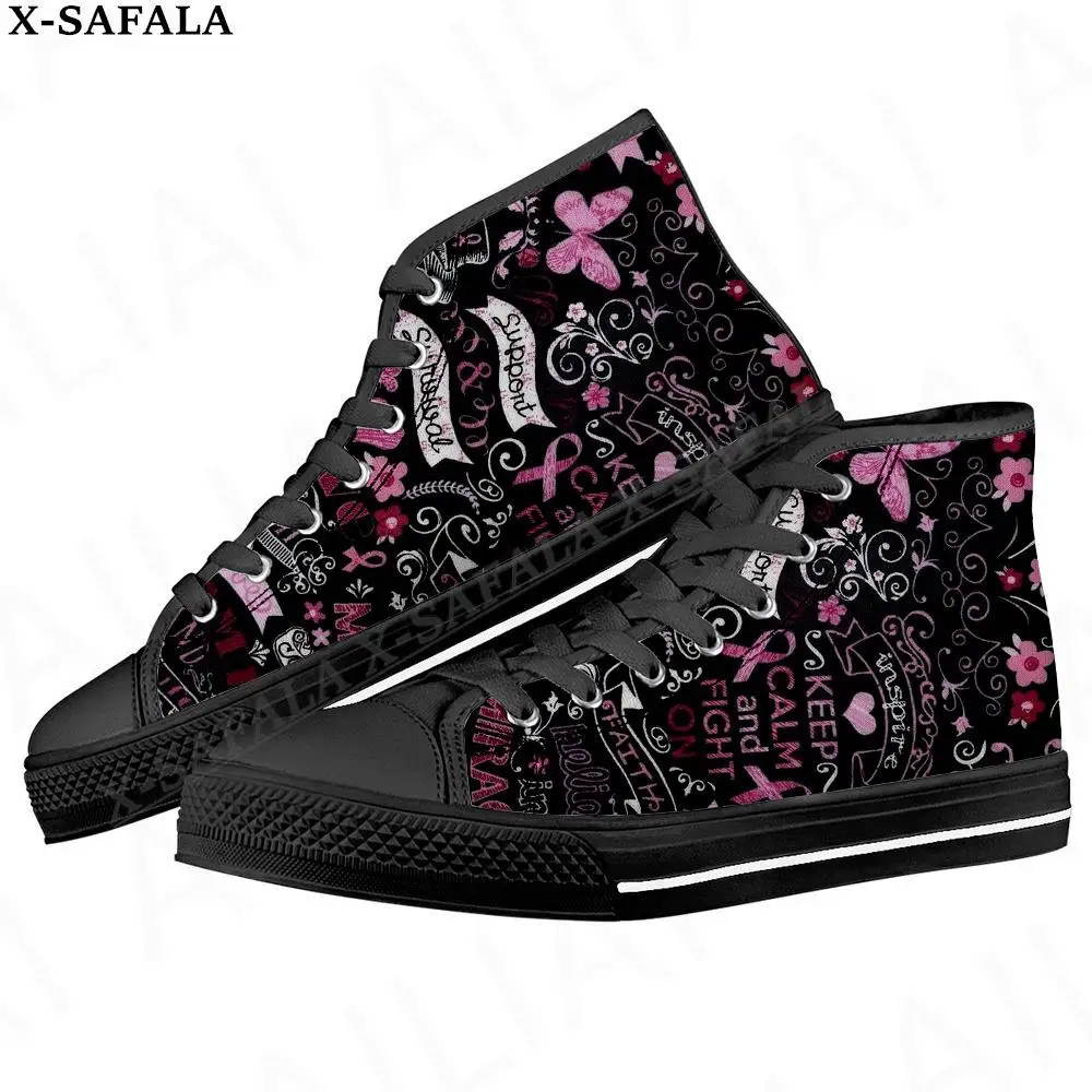High Top Canvas Shoes Classic Brand Design Men Flats Shoes Lace Up Footwear-1