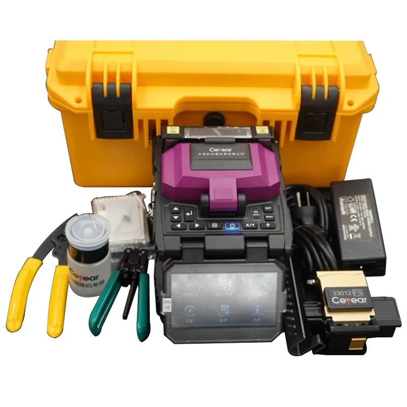 

7s fast splicing, 18s heating fusion splicer Ceyear 6481 in nice quality as Comway A3 Splicing machine