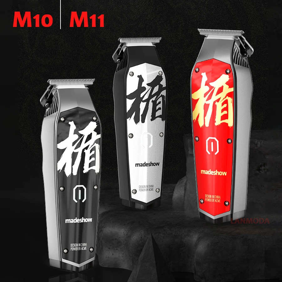Madeshow M10 M11Professional Hair Clipper for Barber 0 MM Electric Haircut Machine Men Beard Trimmer High Power Men's Shaver