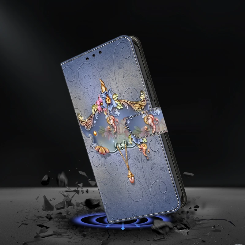 Кожаный чехол-книжка для телефона Xiaomi Redmi 13C K70E 12C 11A 10A 10C 10 9T 9C 9A 9