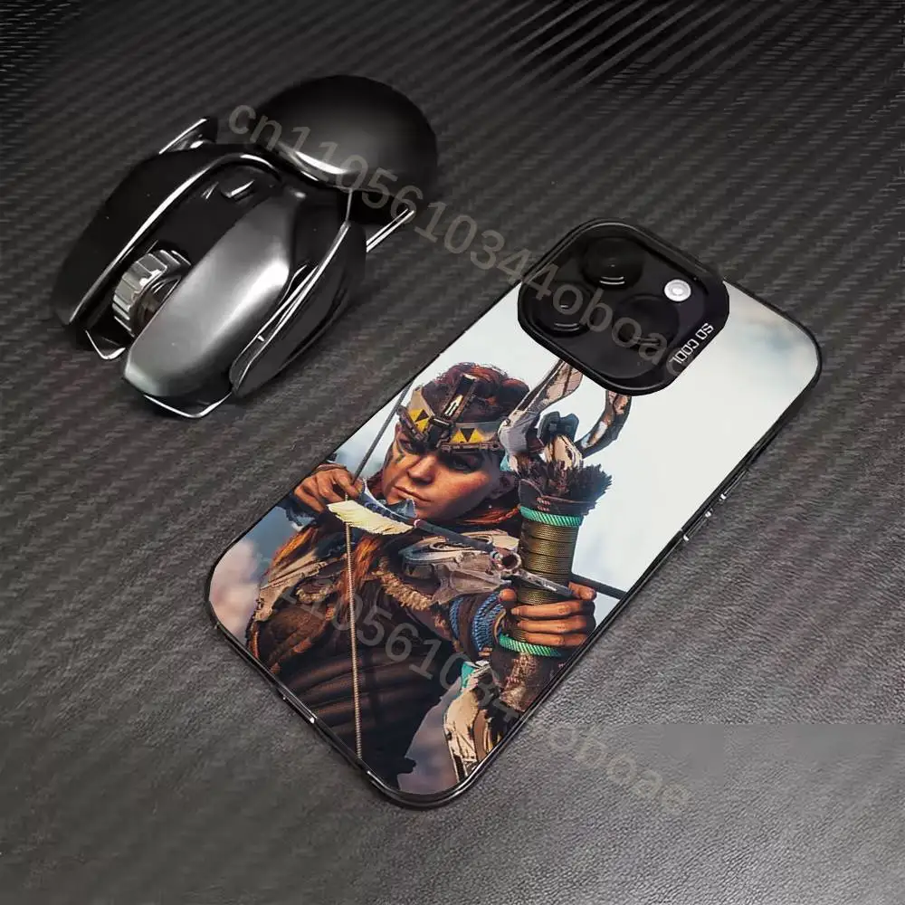 Фото Противоударный чехол Aloy H-Horizon Z-Zero Dawn для iPhone 17, 16, 15, 14, 13, 12, 11, Pro, Max, Plus №4
