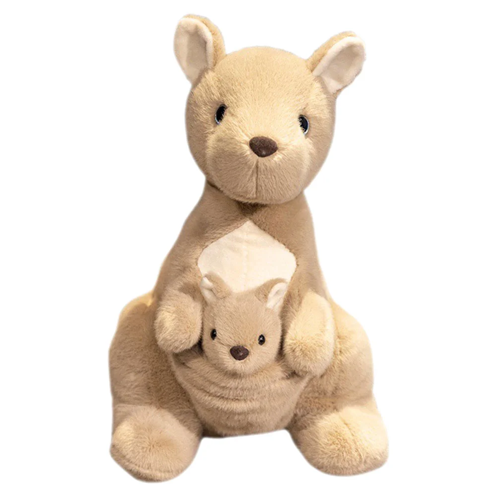 Игрушки-кенгуру милые мягкие игрушки плюшевые куклы для мамы и ребенка хлопковые