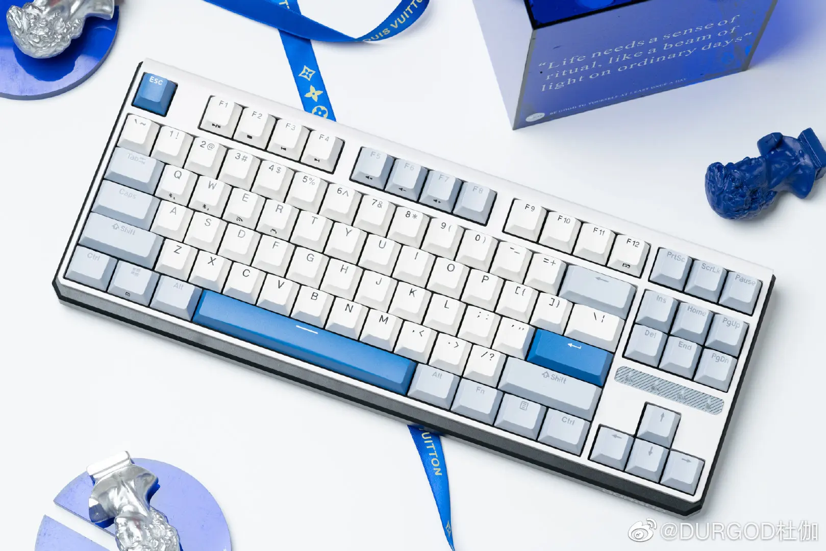 Bluetooth-клавиатура DURGOD K620W с 87 клавишами, 2,4 ГГц, 3 режима