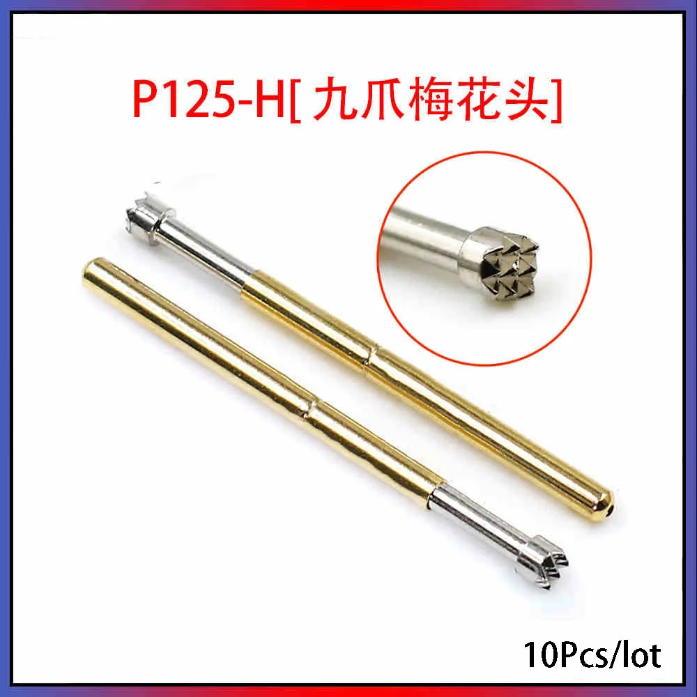 

10 шт. тестовый щуп Pogo Pin P125 P100 R100 R125 Выдвижная пружинная верхняя игла P125-A P125-B P125-D P125-E2 P125-G2 H P125-J P125-Q1