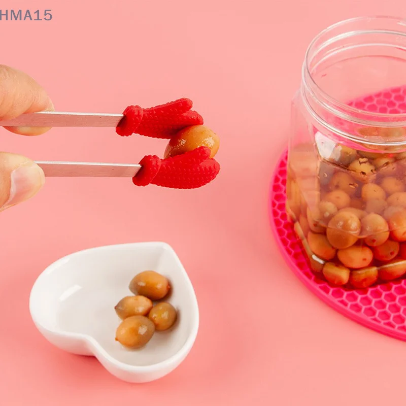 1 шт. кухонный милый силиконовый зажим для еды барбекю хлеба устойчивый к высоким