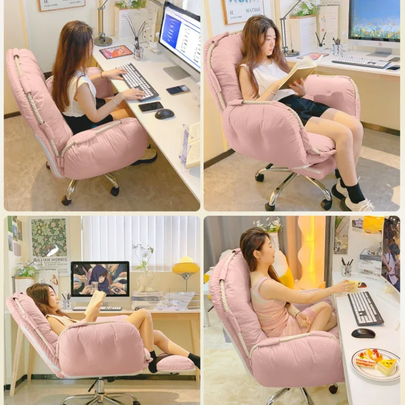 Компьютерное кресло для дома удобное длительного сидения стол и стул спальни