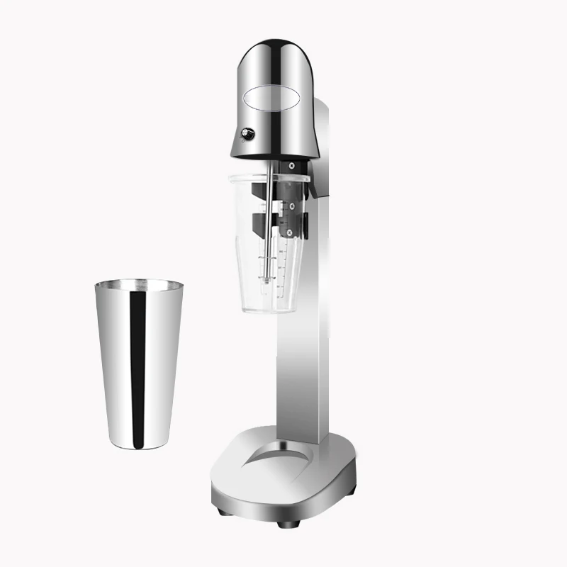 

Automatic Domestic Stainless Steel Electric Mixer Multi Function Milk Bleb Machine Single Head Commercial Milk Tea Shop Mixer
