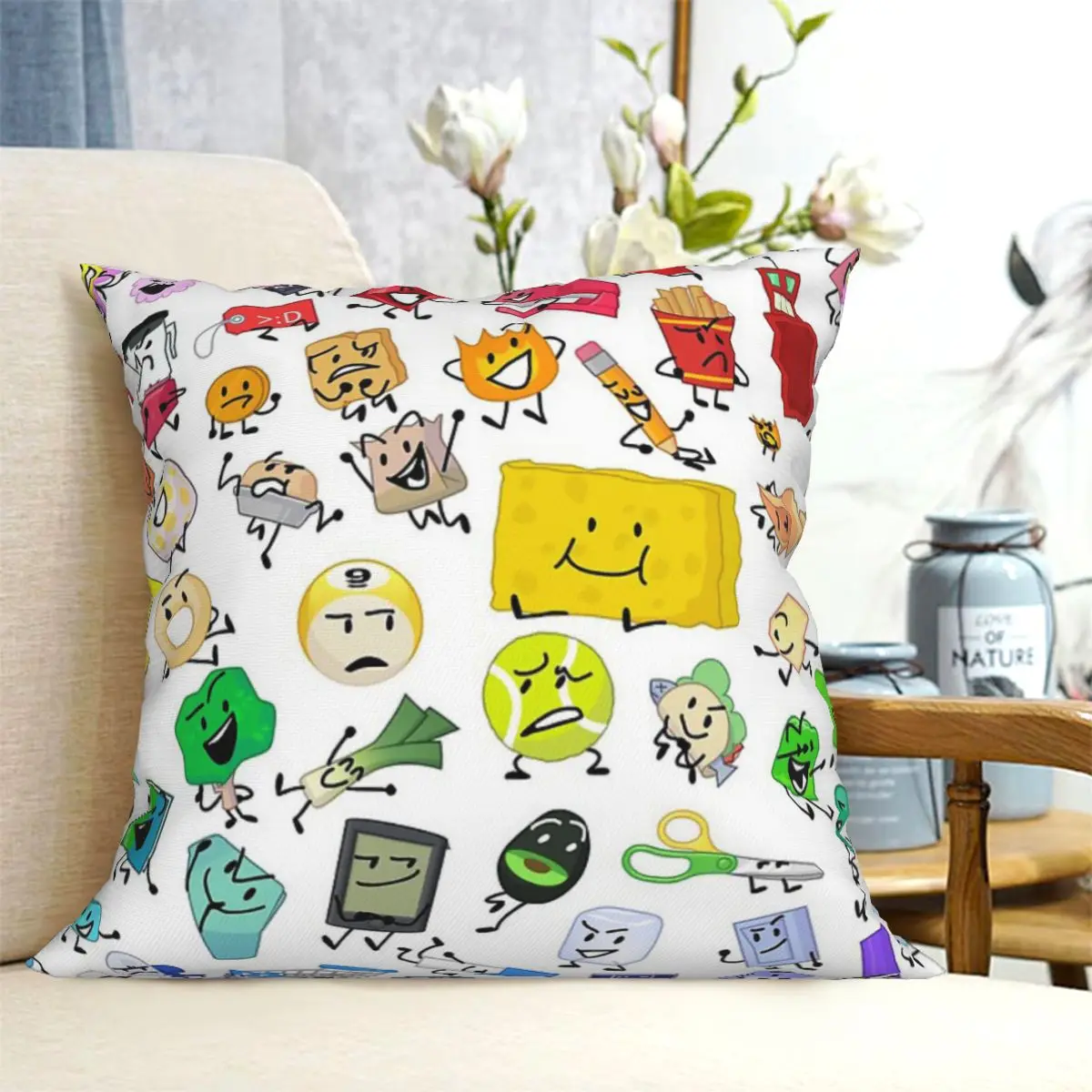 

Bfb And Tpot Pillowcase Zipper Adult Queen Pillowcase Thickened Pillowcase
