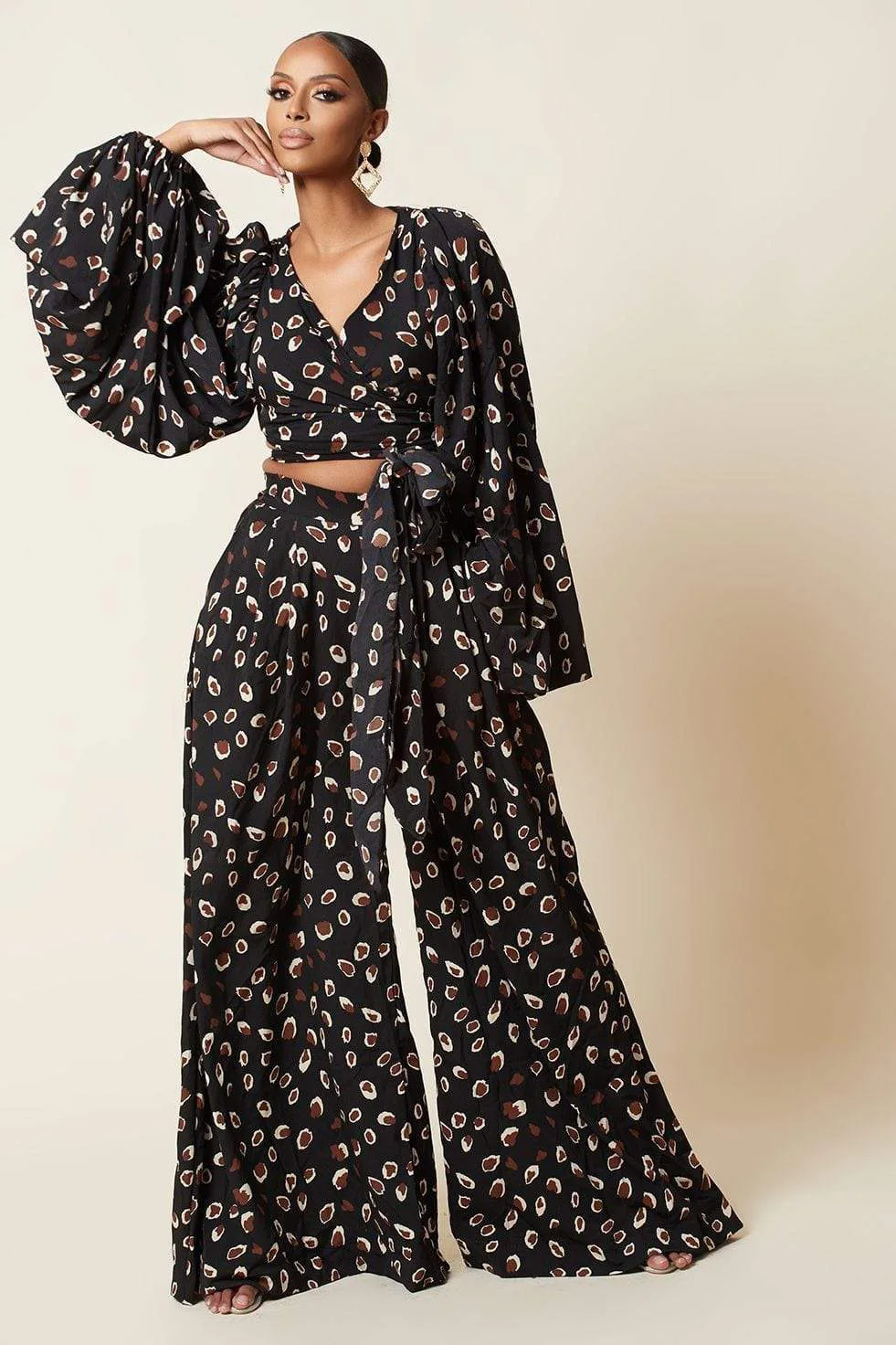 2021 Elegant African Women Sets Print Trousers Tops Pants Suits Dashiki Dress Long Sleeved Cardigan Traditional Hipster