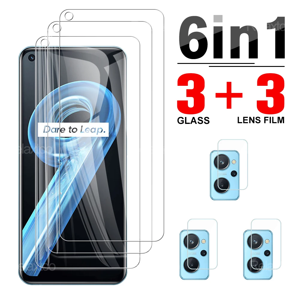 

Защитное стекло для HD-камеры 6 в 1, для OPPO Realme 9i 9 i 9Pro Plus + Realme9 9iRemi, защитная пленка для объектива 6,6 дюйма RMX3491