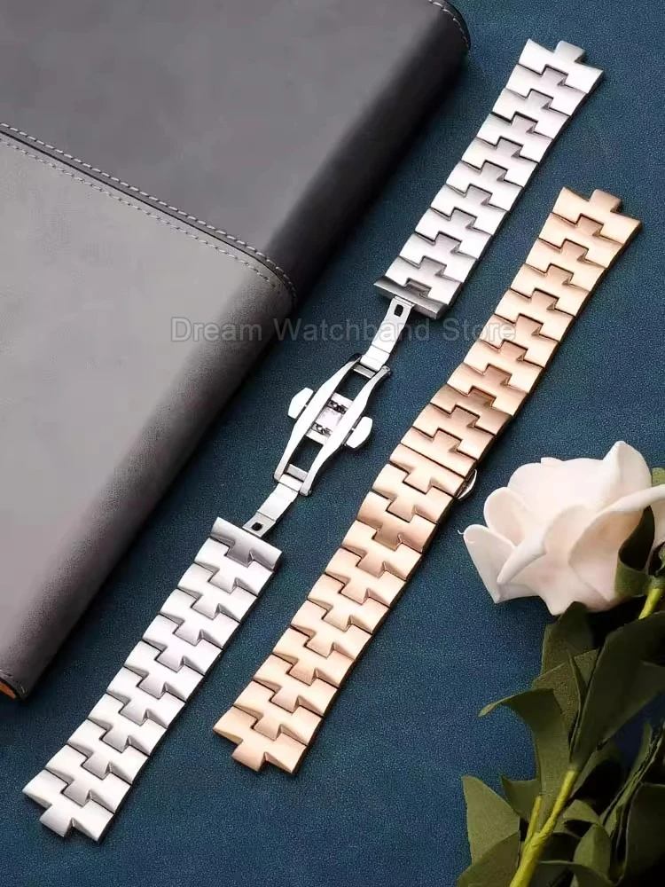 Браслет для часов из нержавеющей стали 24x8 мм 24x7 мм для Vacheron Constantin Overseas 4500V 5500V P47040 Противоизносный прочный ремешок (art.: 3920d3179be89) - 3920d3179be89