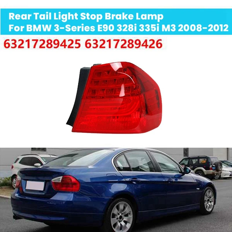 Задний светодиодный задний фонарь автомобиля стоп-сигнал для BMW 3-Series E90 328I 335I M3