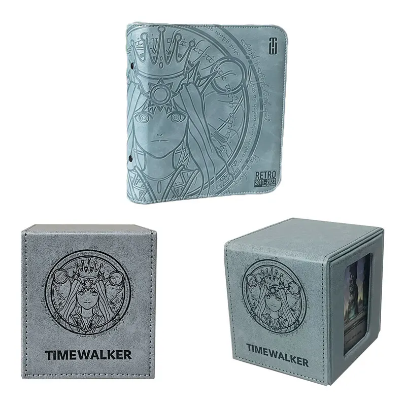 

Set Pokemon Magic: The Gathering TW PTCG Goddess One Piece EDH Card Box Storage Protect New Card Book Timewalker Anime Game Gift