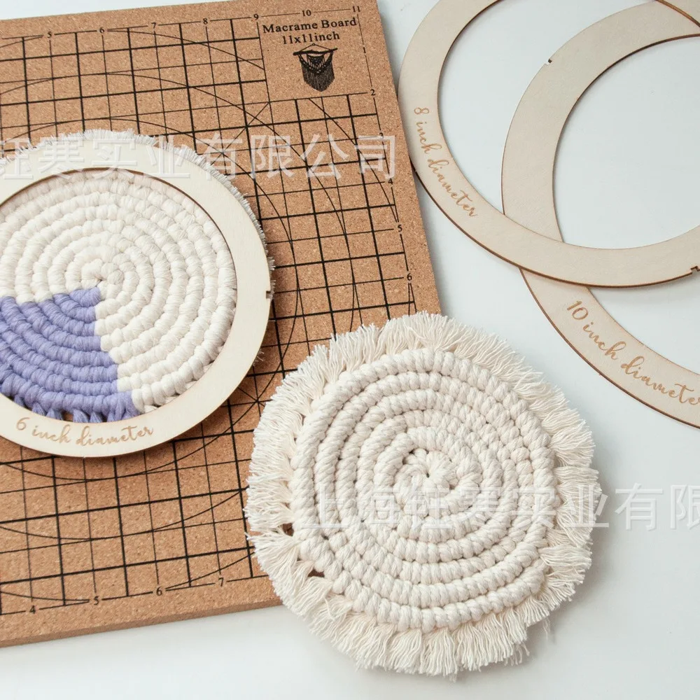 3 шт. формы для резки макраме измерение дерева свадебный шаблон сделай сам