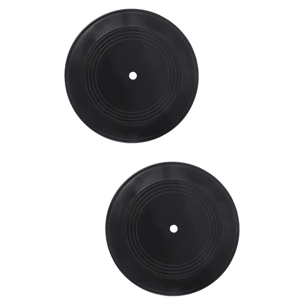 Vinyl Record Decoration Shaped Wall Retro Records Ornament Decors Household