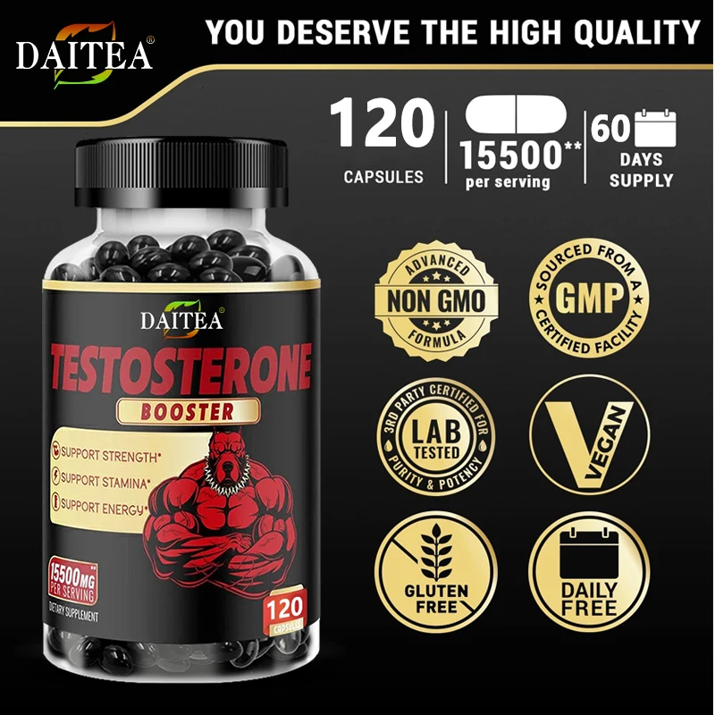 

Daitea Energy Booster - Stamina & Strength Male Enhancement Capsules,Dietary Supplement Improve Erection,enhance Performance