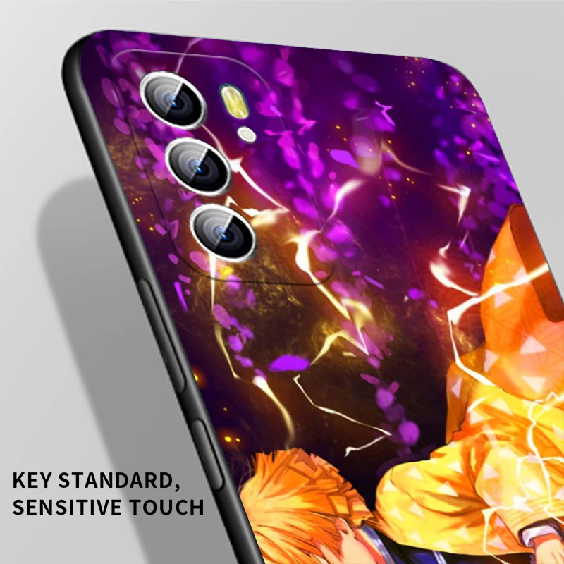 demon slayer kamado tanjirou for oppo find x5 x3 x2 neo reno7 se 6 5 4 2 z f lite pro 5g 4g black soft silicone phone case free global shipping
