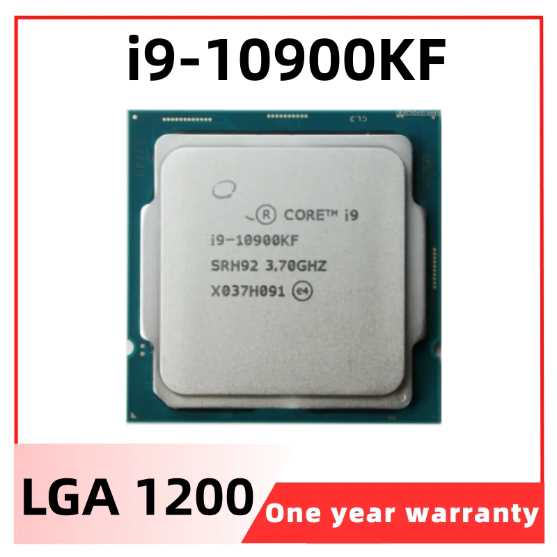 

Core i9-10900KF Core i9 10th Gen Comet Lake 10-Core 3.7 GHz LGA 1200 125W Desktop Processor