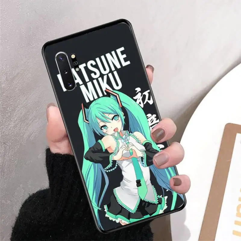 Телефонный чехол BANDAI Hatsune Miku для Samsung Note 5 7 8 9 10 20 pro plus lite ultra A21 12 72 |