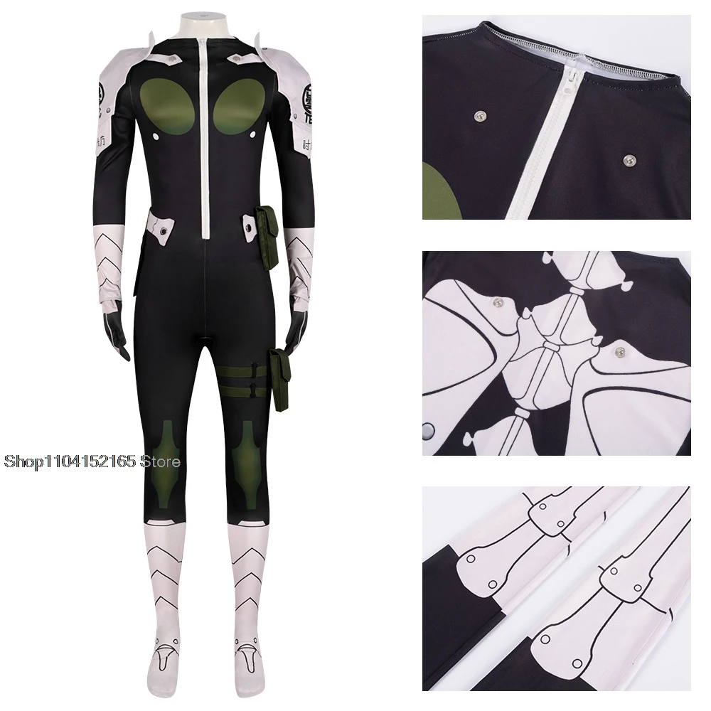 Monster #8 Anime Kaiju No. 8 Kafka Hibino Cosplay Costume Wig Gen Namuri Mina Ashiro Defense Corps Uniforms Men Women Halloween