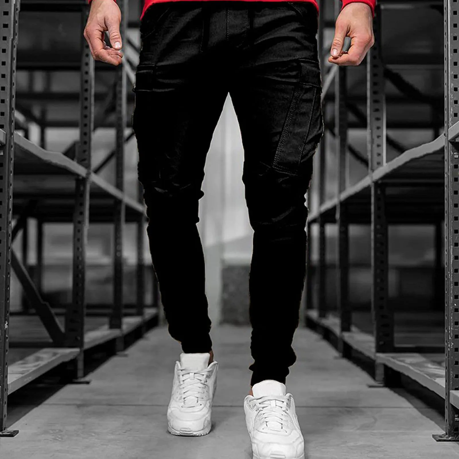 

male trousers Korean Fashion Spring And Autumn And Summer New Men'S Casual Sports Trousers Versatile Handsome Loose Pants