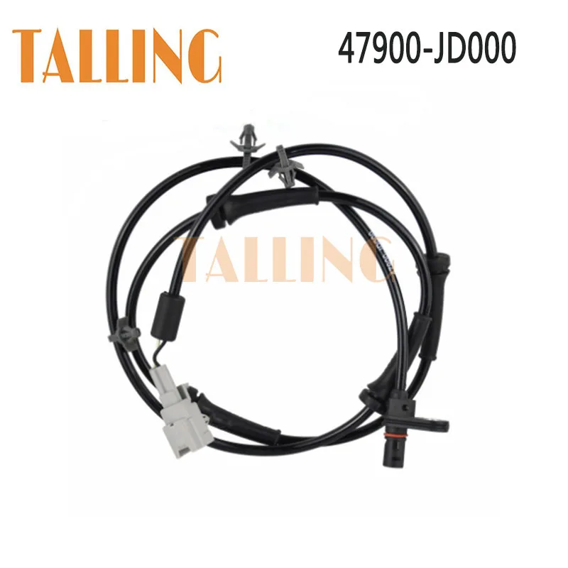 

47900-JD000 Rear Left Right ABS Wheel Speed Sensor for Nissan Qashqai 1.5 2.0 Dci 2007-2013 47900JD000 0265007908