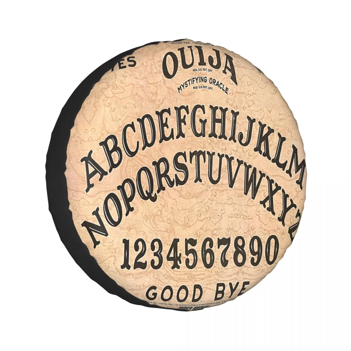 

1pcs Universal Car Spare Tire Covers Case Auto Wheel Tires Ouija Board Spirits Print Vehicle Tyre Waterproof Polyester Bag