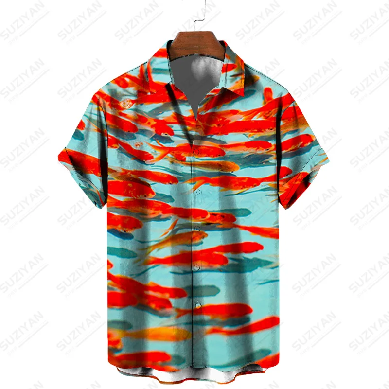 

Гавайская Мужская рубашка, льняная одежда, недорогая гавайская рубашка, комбинированная пляжная одежда, в полоску, цвета слона