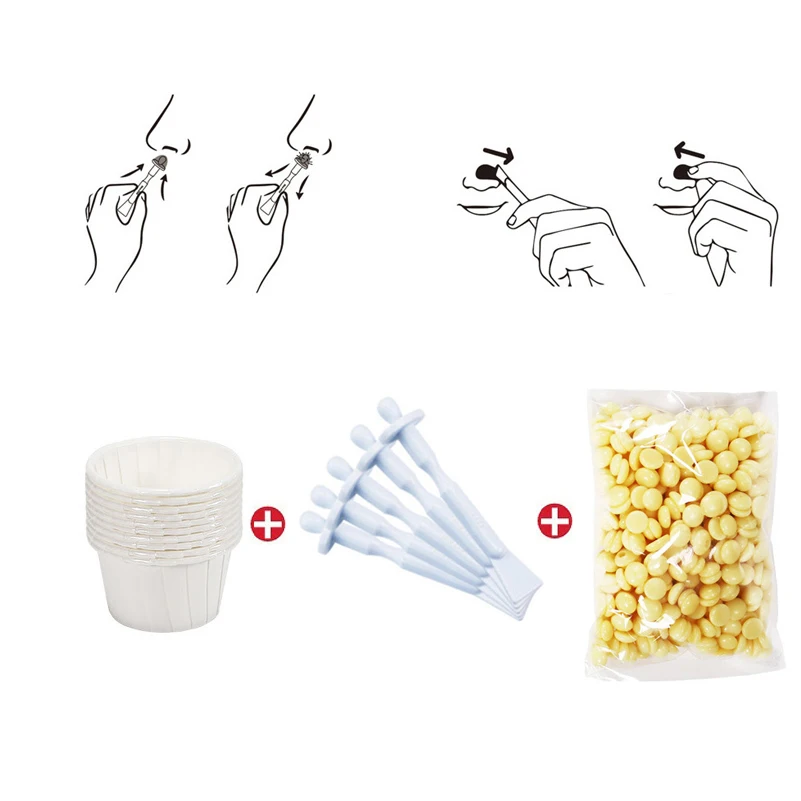 

Portable Wax Kit Nose Hair Removal Wax Wax Kit Nose Hair Removal Cosmetic Tool Nose Hair Trimmer Gift For Father