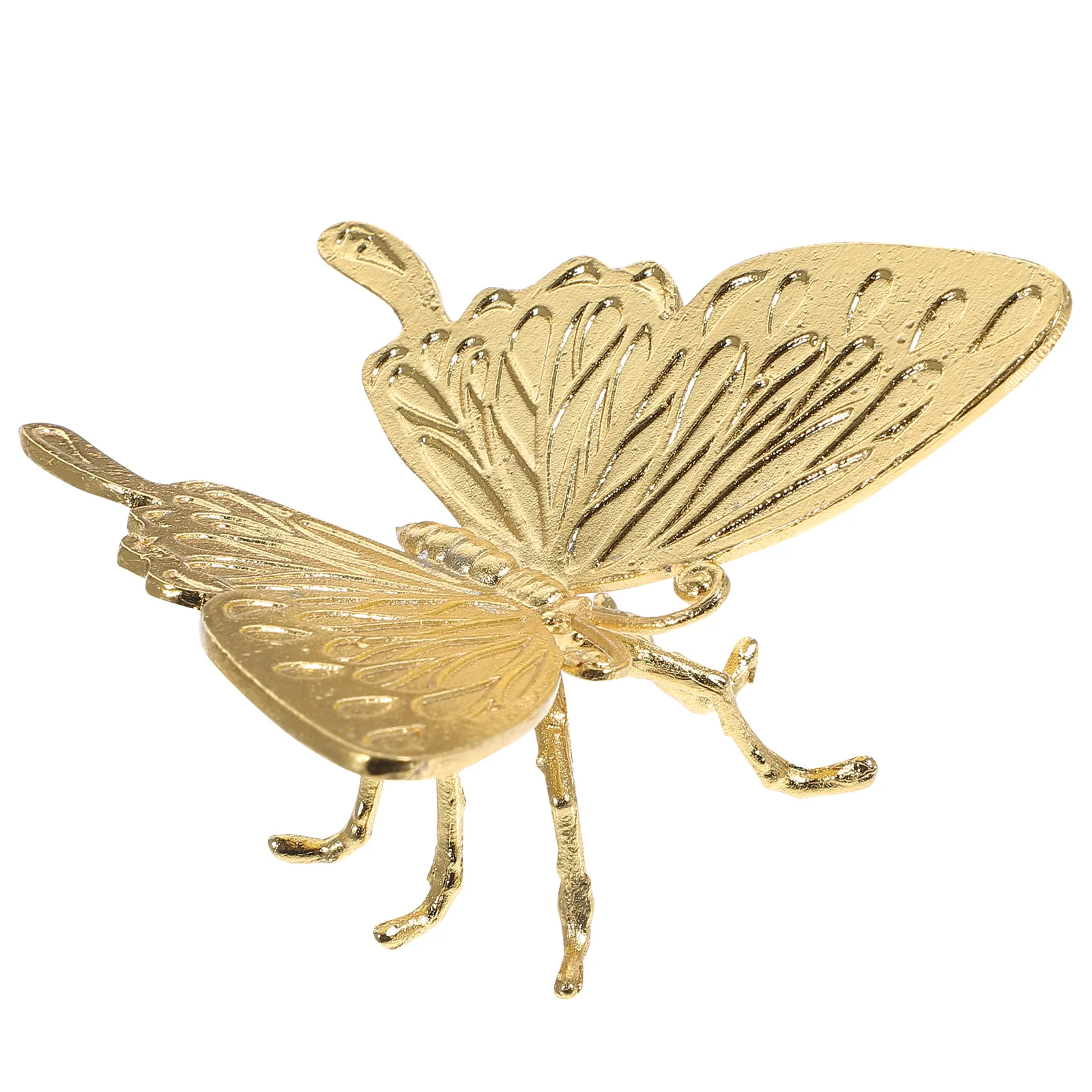 

Butterfly Ornament Table Desktop Adornment Metal Decor Figure Sculpture Tabletop