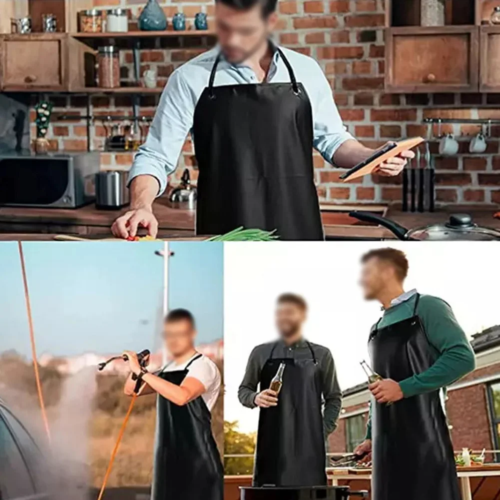 Фартук для охраны труда рабочая ткань из искусственной кожи фартук мясника
