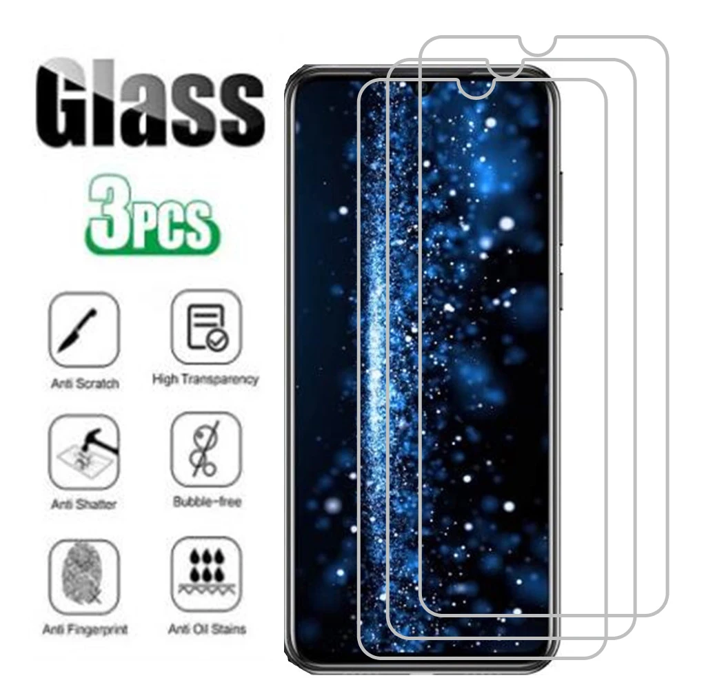 

Закаленное стекло Для Doogee N10 N20 (Y9 Plus) N30 X90 X90L X70 X95 X96 Pro Y8 Plus Y8c Y7 N20Pro X95Pro, Защитная пленка для экрана, 3 шт.